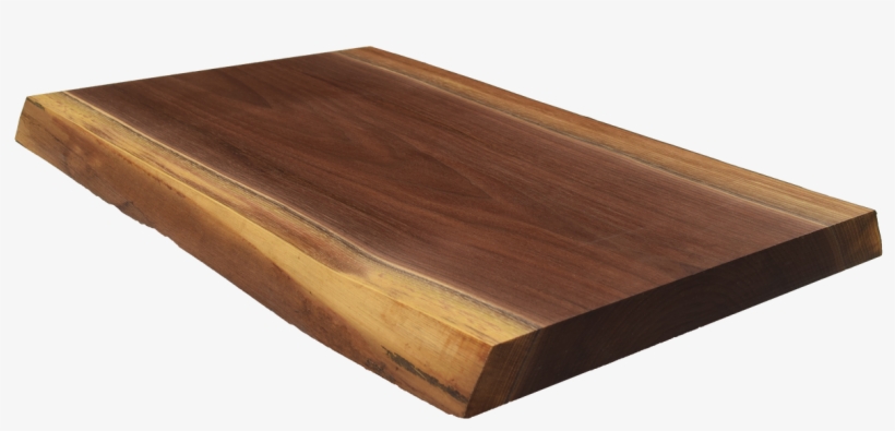 Walnut Live Edge Cutting Board - 14 Inch Wooden Trays, transparent png download