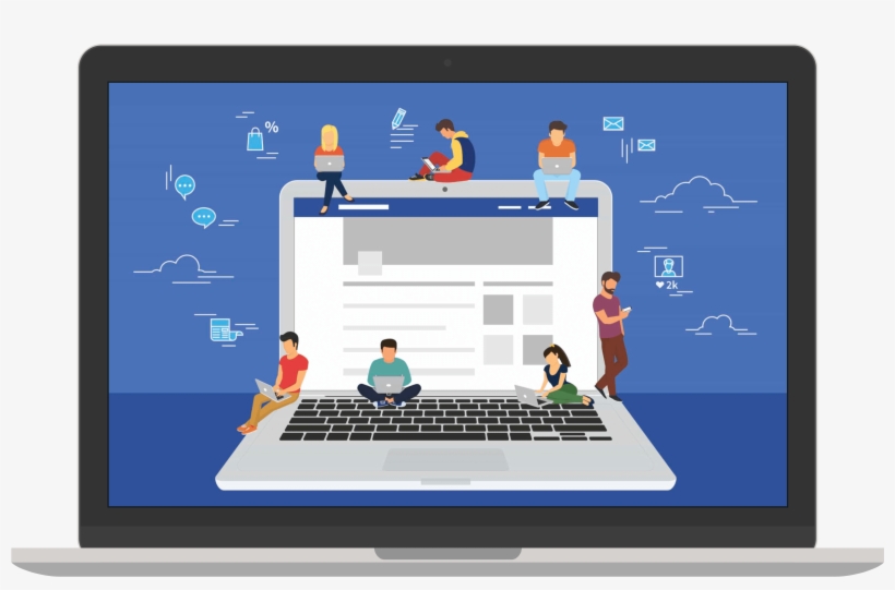 Aumente Suas Vendas Através Das Redes Sociais - Facebook Management, transparent png download