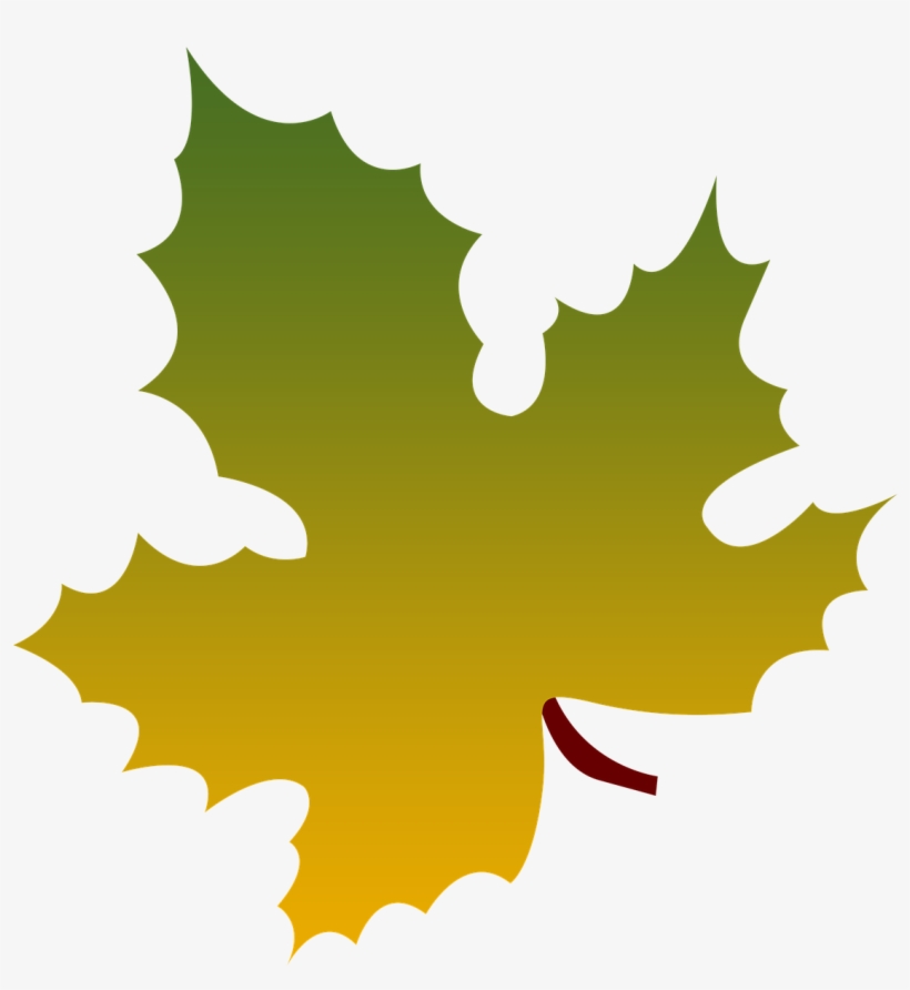 Leaf Autumn Dried Leaves - Folha De Inverno Png, transparent png download