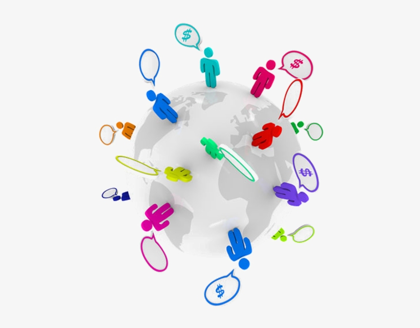 Ao Relacionarmos As Mídias Sociais - Communication Ppt Template, transparent png download