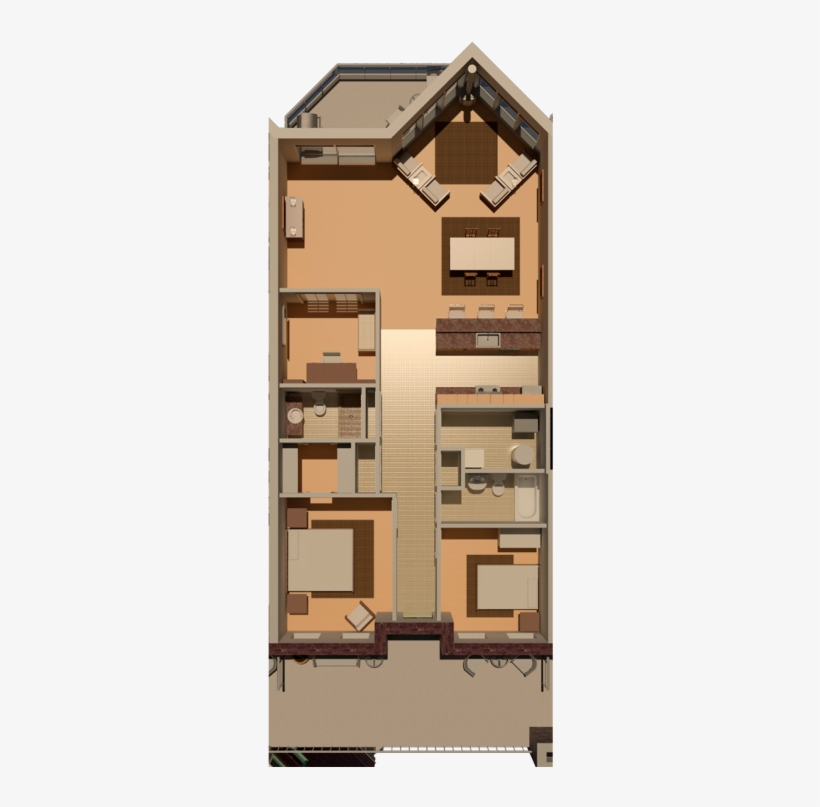 Surprising House Plans With Towers Images Plan 3d Goles - Bell Tower Floor Plan, transparent png download