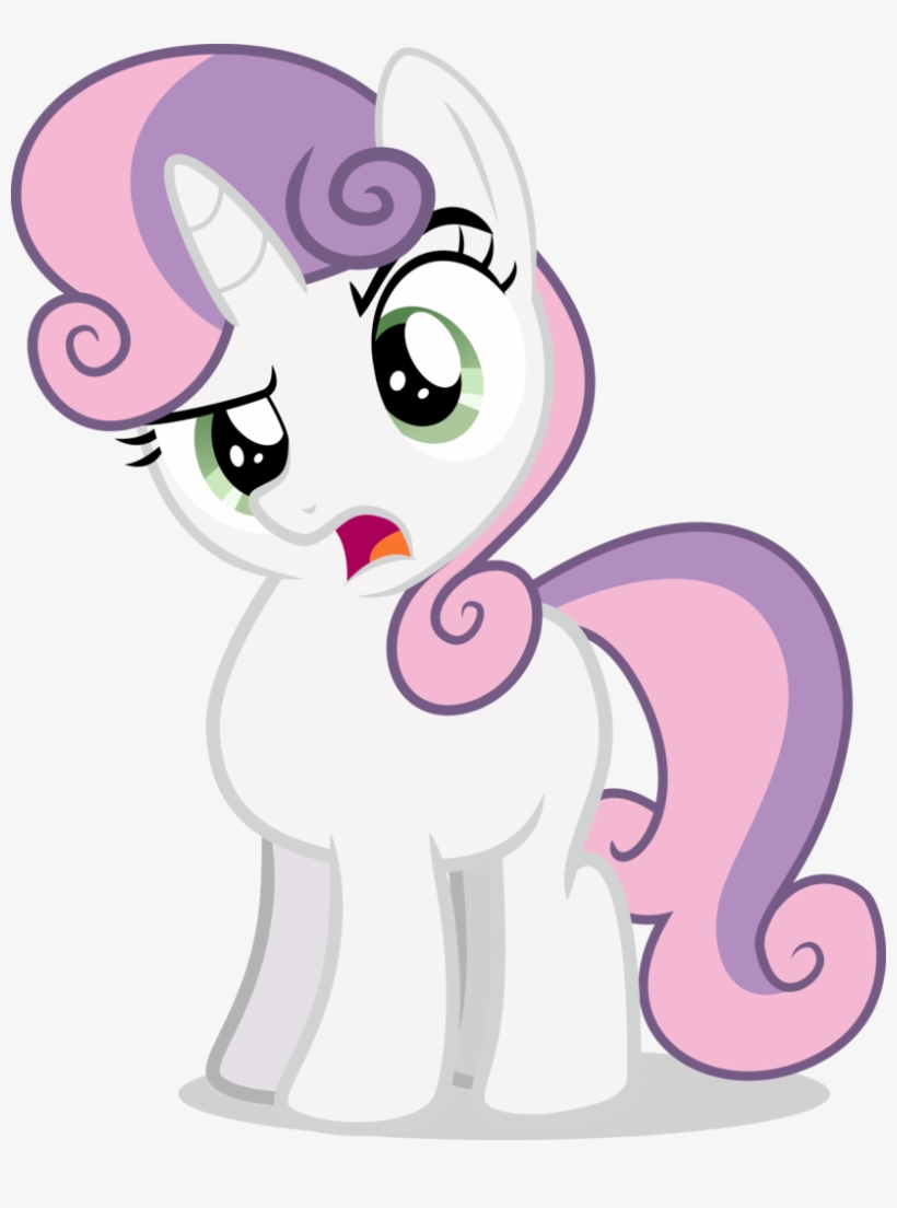 Eagle1division, Crusaders Of The Lost Mark, Disgust, - Sweetie Belle Shocked, transparent png download