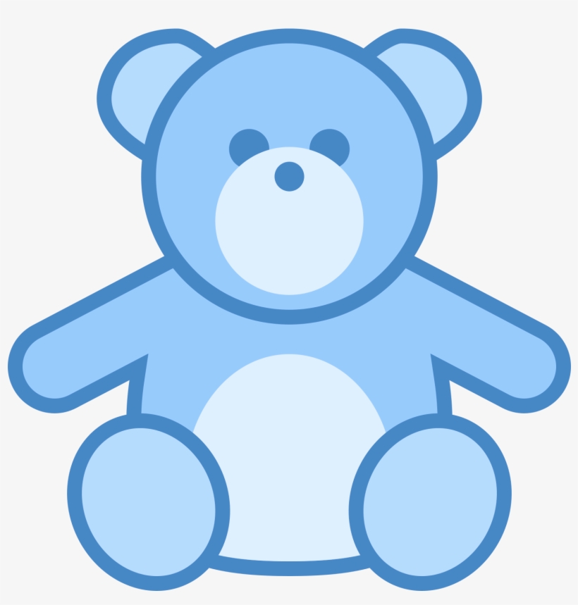 Teddy Bear Vector Png Download - Teddy Bear Flat Png, transparent png download
