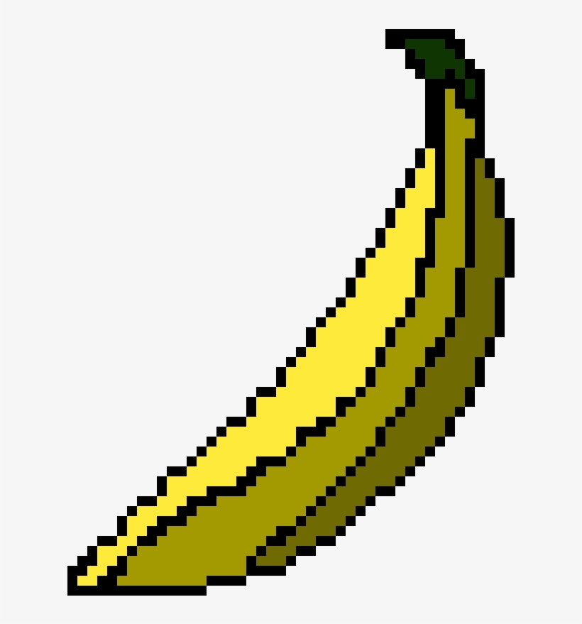 Bannana - Pixel, transparent png download