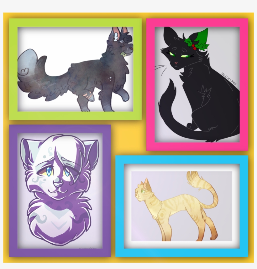 Warriorscats Cinderpelt Feathertail Sandstorm Hollyleaf - Black Cat, transparent png download