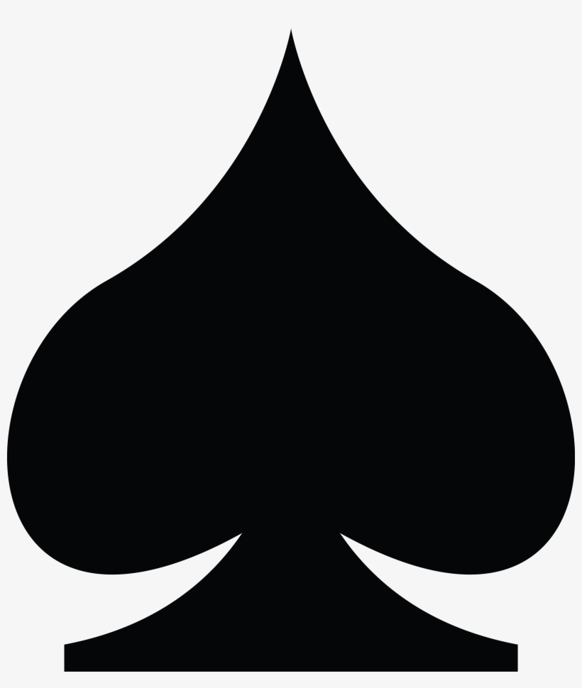 When You Go To Print These They Will Print The Correct - Spade Icon, transparent png download