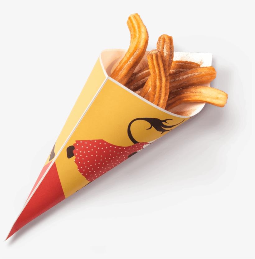 Churros Sugar Churros Cone - Churros Fast Food, transparent png download