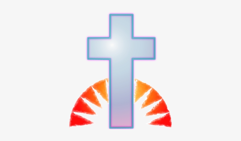 Cross Sun Cliparts - Cross With Sun Clipart, transparent png download