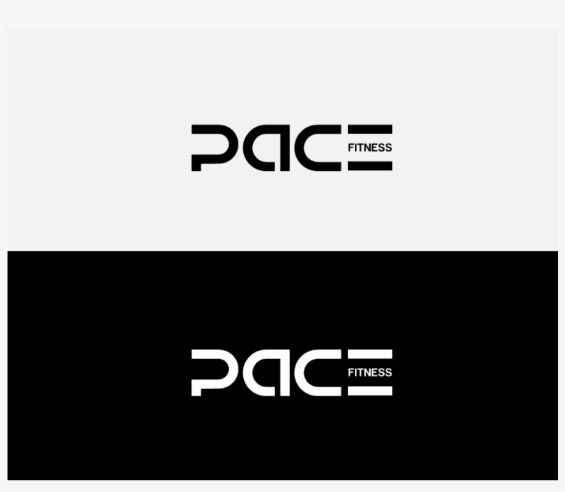 Bold, Serious, Fitness Logo Design For Pace Fitness - Design, transparent png download