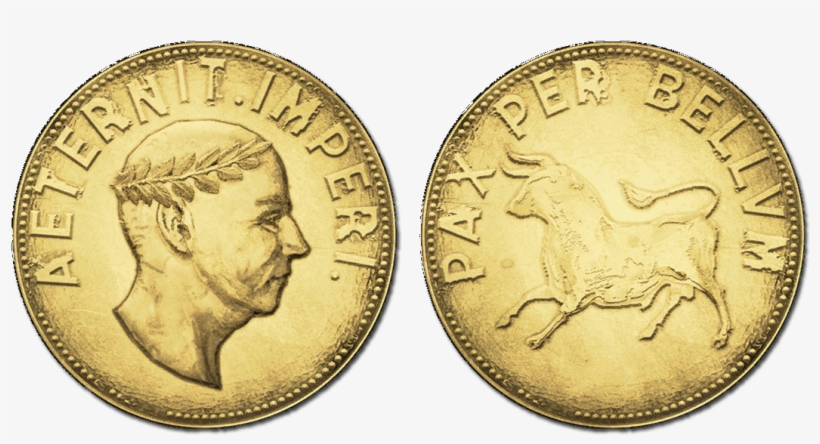 Fnv Legion Golden Coin - Coin, transparent png download