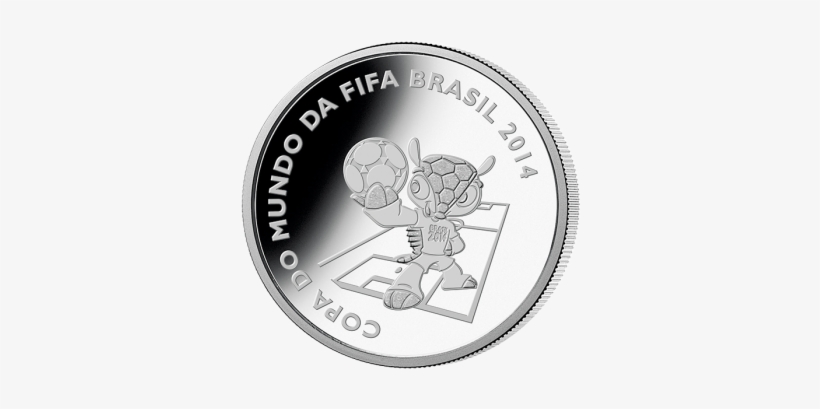 Br0001 Fifa2014 Mascot R693 2014 Brazil 5 Reais World - 2014 Brazil 5 Reais World Cup Mascot Proof Coin, transparent png download
