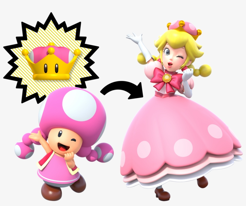 A Ver Si Con Este Diagrama Queda Más Claro - New Super Mario Bros U Deluxe Toadette, transparent png download