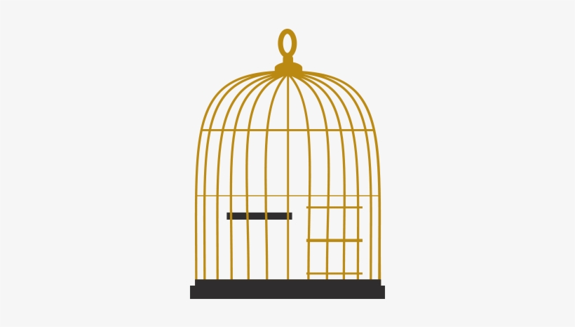 Cage Png Free Download On Mbtskoudsalg Image Library - Bird Cage Vector Png, transparent png download
