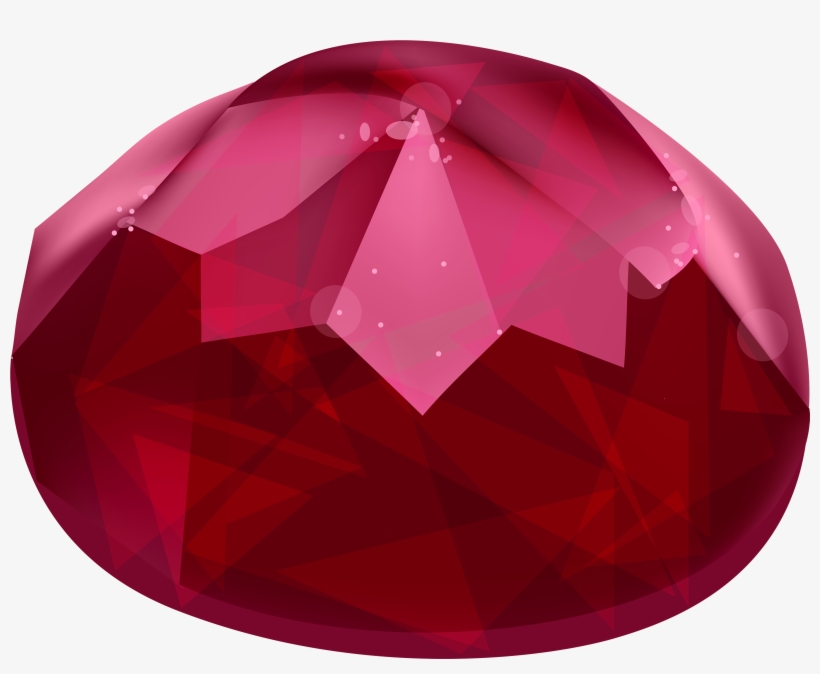 Gothic Diamond Engagement Rings Diamond Ring Clipart - Red Diamond, transparent png download