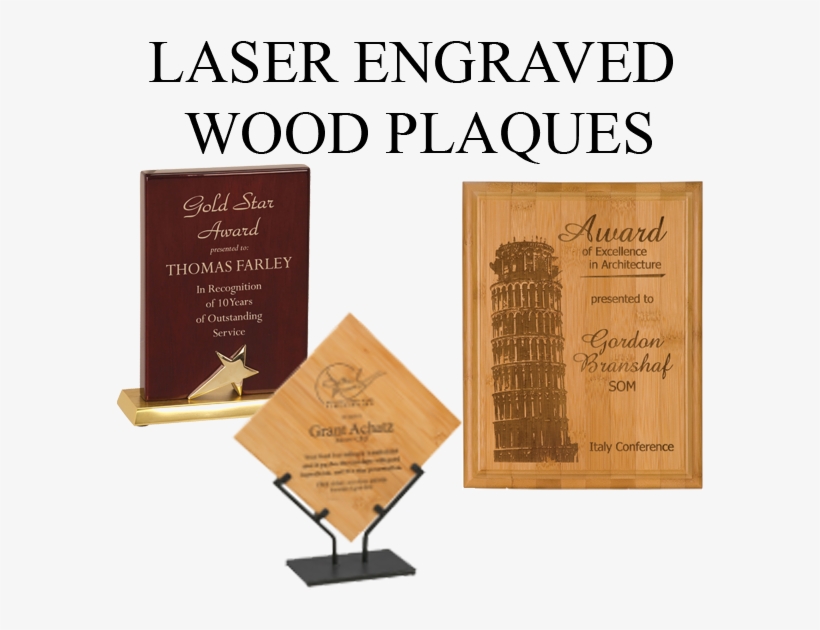 Custom Laser Engraved Wood Plaques - Environmentally Conscious Bamboo Plaque, transparent png download