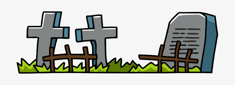 Graveyard - Scribblenauts Graveyard, transparent png download