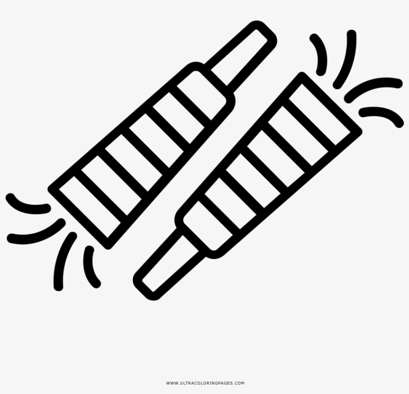 Party Horn Coloring Page - Plan B Skateboard Design, transparent png download