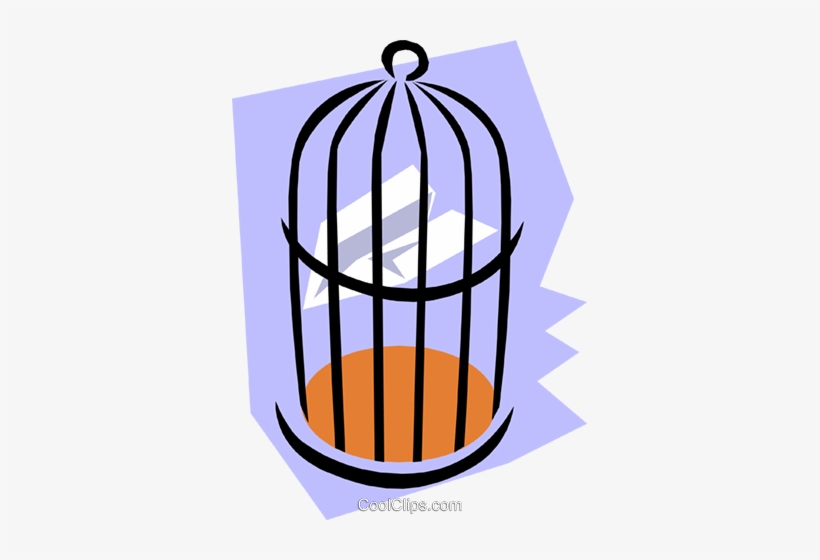 Birdcage Royalty Free Vector Clip Art Illustration, transparent png download