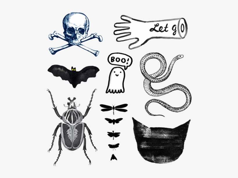 Graveyard Set - Skull And Crossbones, transparent png download