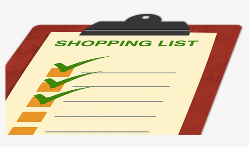 This Will Not Only Save You From Burning A Hole In - Shopping List Transparent Background, transparent png download