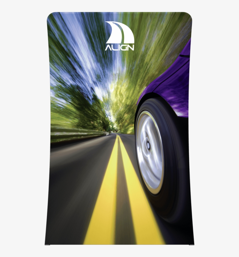 Formulate Essential Tension Fabric Banner 1500 Curved, transparent png download
