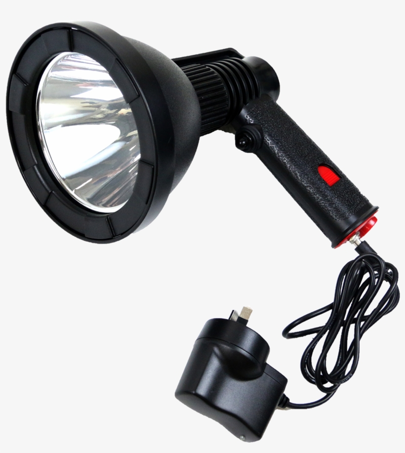 Outdoor Outfitters Night Saber Handheld 125mm Led 810 - World Best Led Handheld Pistol Grip Rechargeable Spotlight, transparent png download