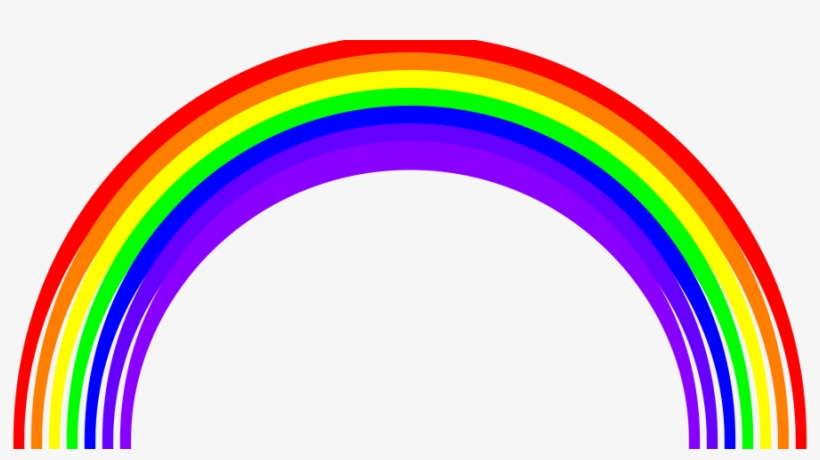 How To Set Use Rainbow Semicircle Clipart, transparent png download