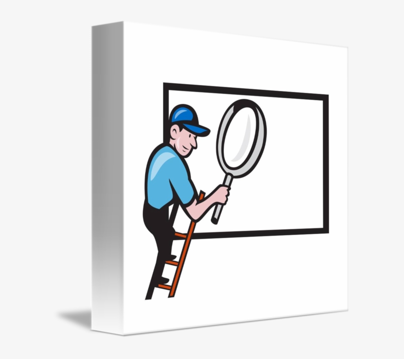 Magnifying Clipart Tumblr Transparent - New Year 2014 Painter Painting Billboard, transparent png download
