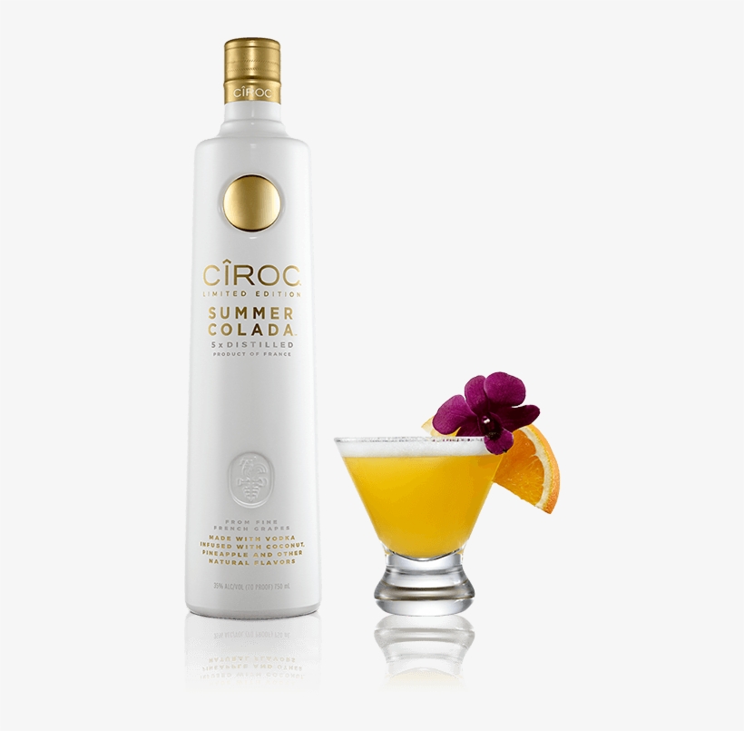Download Colada Sunrise With Ciroc Summer Colada Ciroc Summer Colada Flavoured Vodka