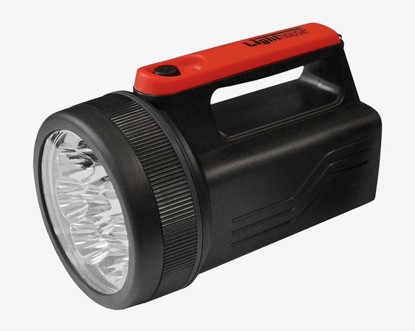 Lighthouse L/ht996led 8 Led Spotlight C/w 6v Battery, transparent png download