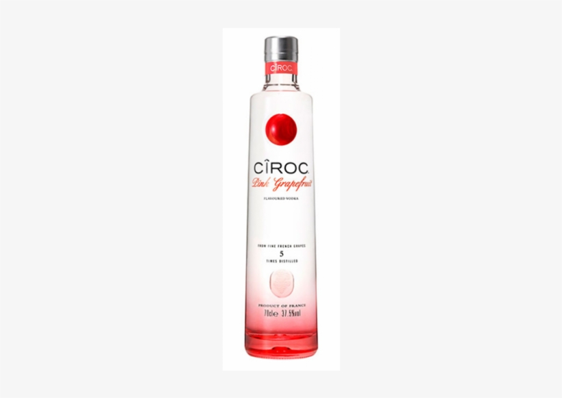 Ciroc Pink Grapefruit Flavoured Vodka, transparent png download
