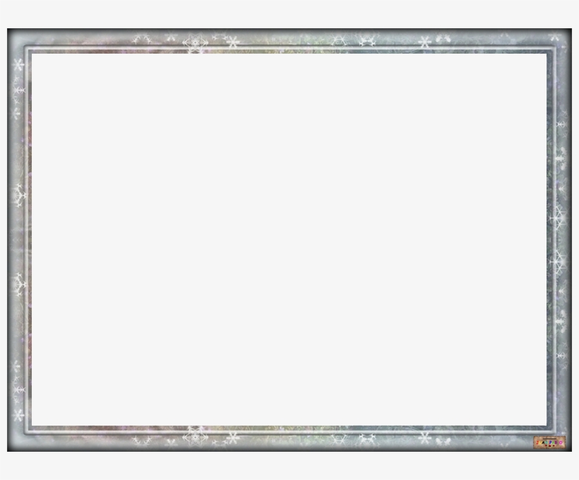 Marcos Photoscape Marmol Y Copos De Nieve - Board White, transparent png download