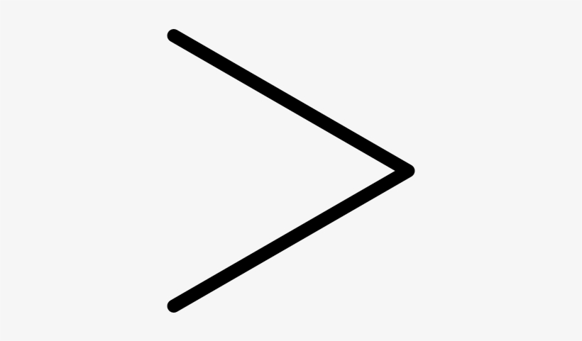 Right Thin Arrow Angle Vector - Png Icon Right Angle, transparent png download