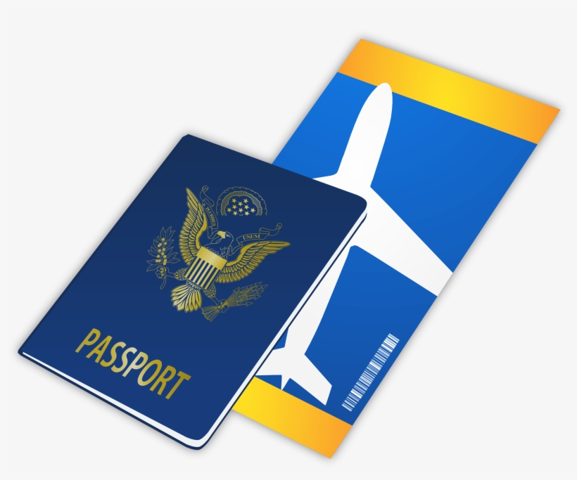 Png Image Best Stock Photos - Plane Tickets Clip Art, transparent png download