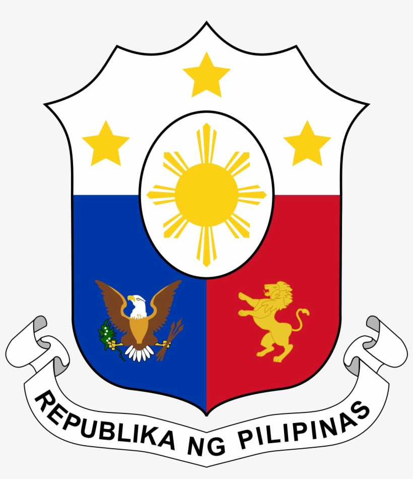 File Coat Of Arms The Philippines Svg - Coat Of Arms Philippines, transparent png download