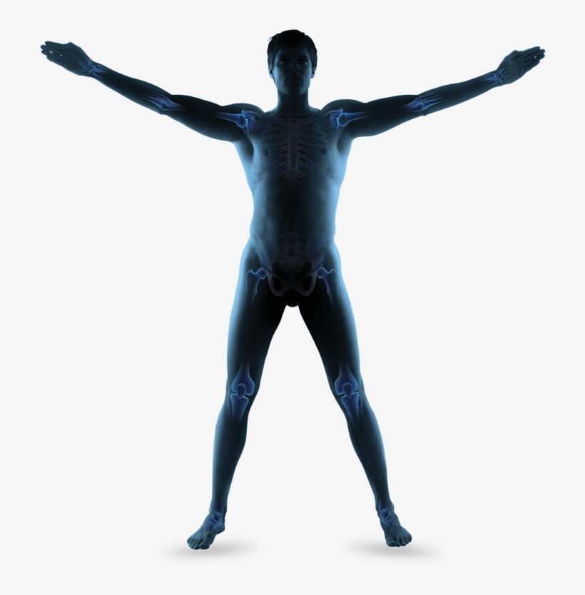 Enhancement Slipped Disc Patellar Tendinopathy Impingement - Human Silhouette Wide Arms Png, transparent png download