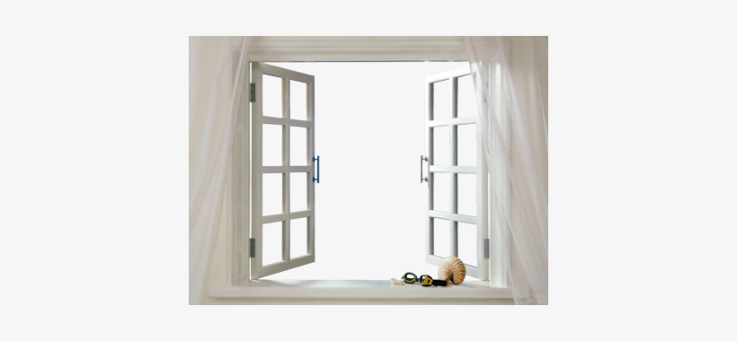 Window Psd - Window White Curtains Png, transparent png download