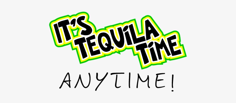 Tequila Clipart Frozen Margarita - Tequila Time Clip Art, transparent png download