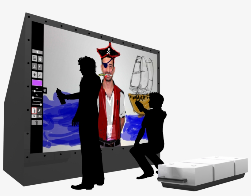 Air Graffiti Wall 3d Render - Digital Graffiti Wall Png, transparent png download