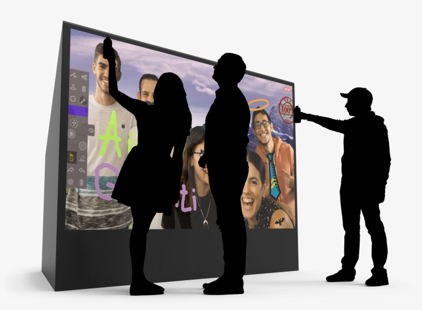 The Interactive, Virtual & Digital Graffiti Wall - Banner, transparent png download