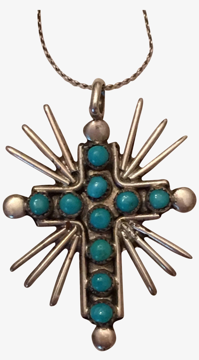 This Is A Beautiful Vintage Native American Snake Eye - Locket, transparent png download