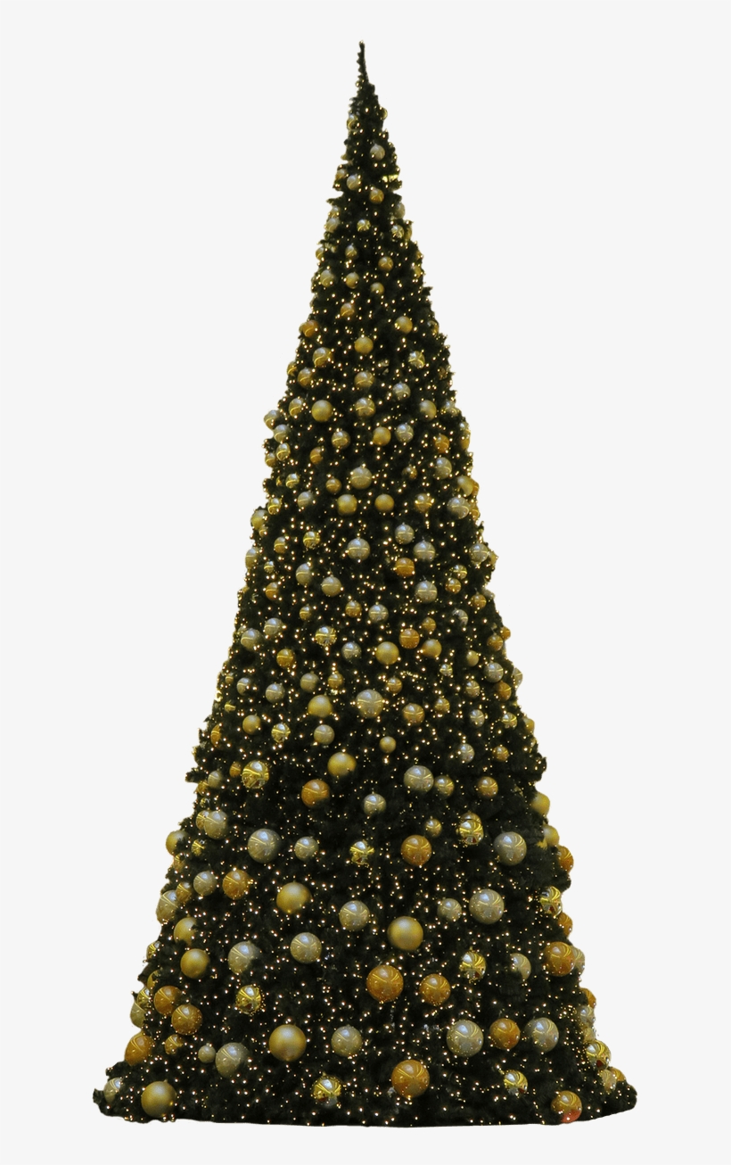 Árbol De Navidad Tres Bolas Doradas - Ein Weihnachtsgedicht Karte, transparent png download