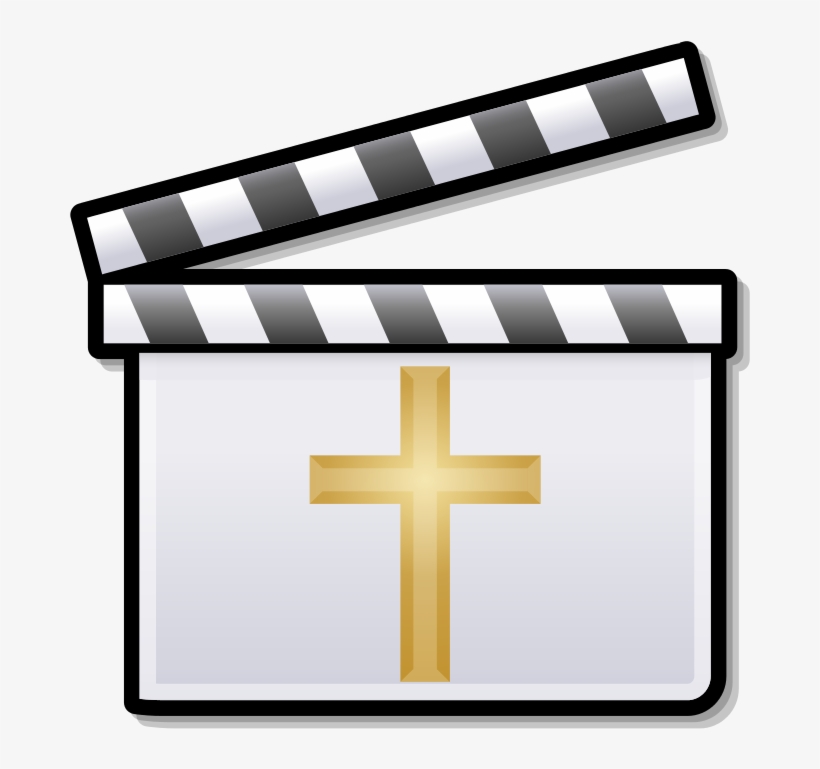 Golden Cross Clapperboard - New Zealand Cinema, transparent png download