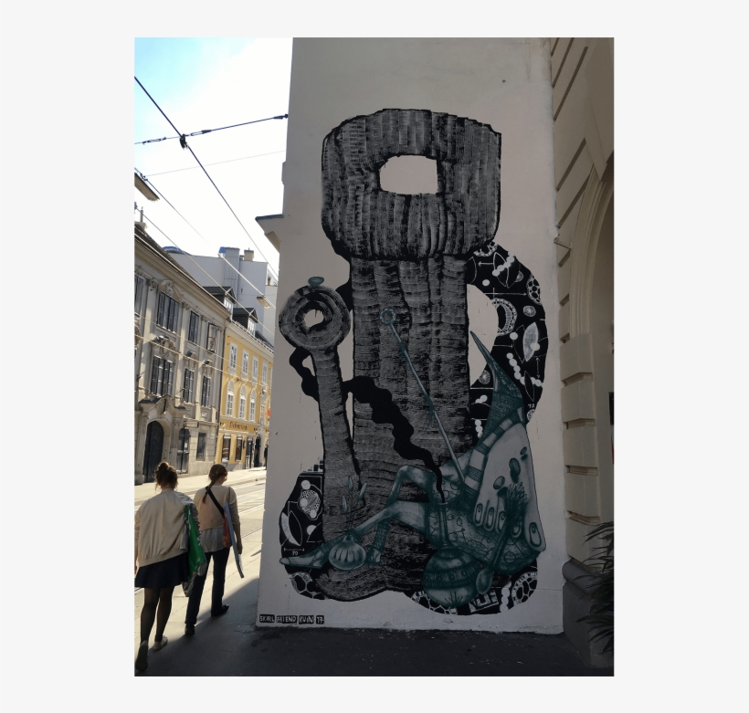 Street Art Workshop Vienna Ruin Perk Friend01 - Vienna, transparent png download