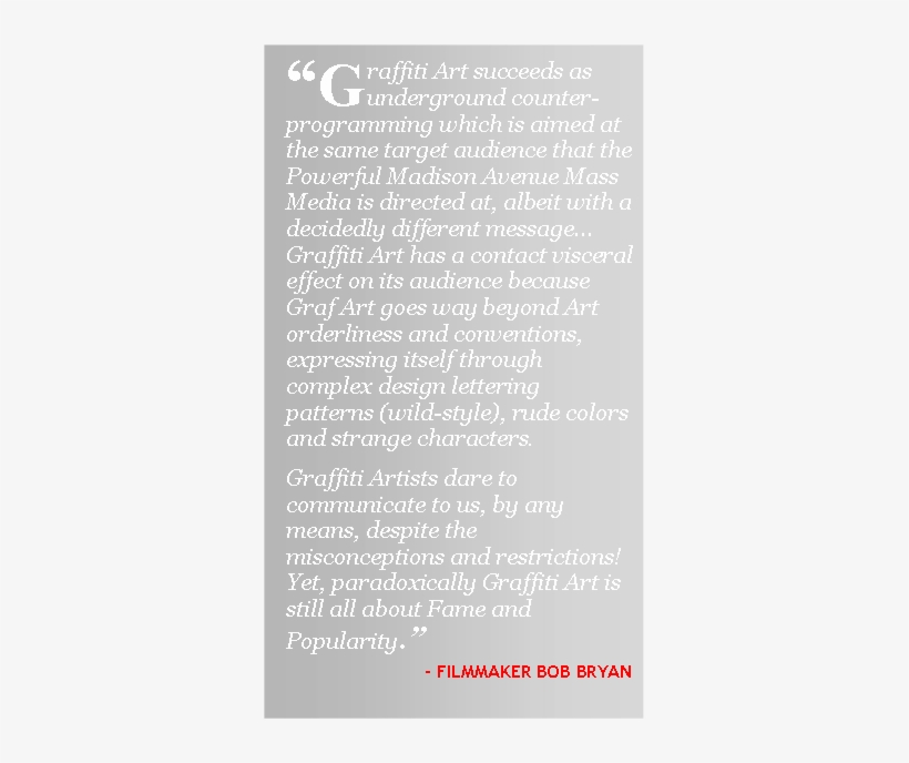 “graffiti Art Succeeds As Underground Counter-programming - Service, transparent png download