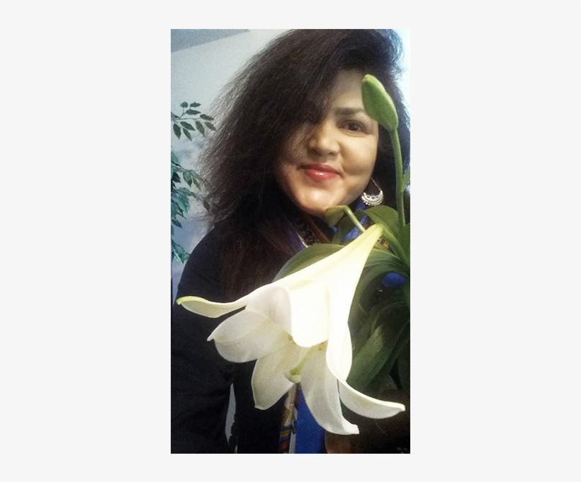 Say It With Easter Lily - Girl, transparent png download