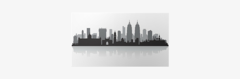 Mumbai India City Skyline Silhouette Poster • Pixers® - Holy Spirit In India [book], transparent png download