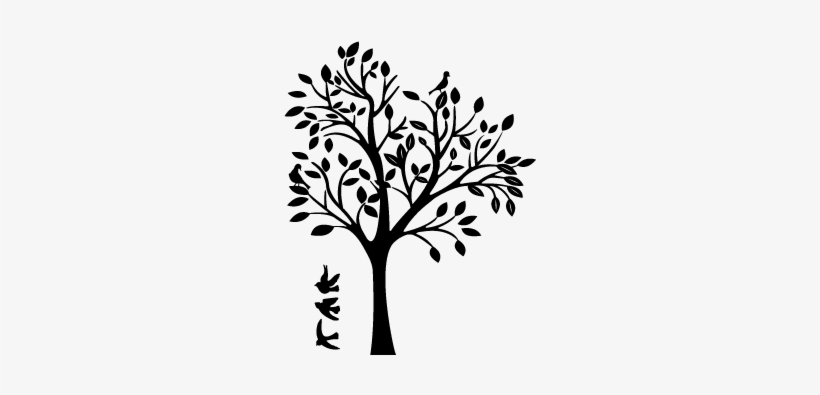 Cor Do Fundo - Pintura De Arvore Na Parede, transparent png download