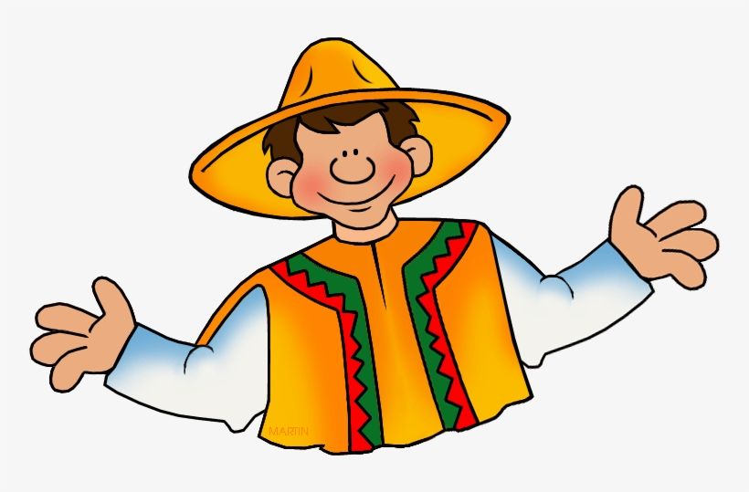 Mexican Man Clipart - Mexican Man Clip Art, transparent png download