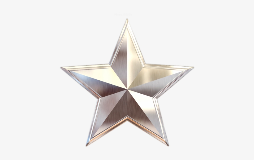 3 Type Of Shooting Star Png Image, Silver Star 3d Png - Silver Star Clipart, transparent png download